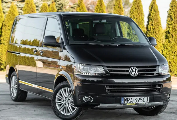 mazowieckie Volkswagen Multivan cena 102900 przebieg: 189000, rok produkcji 2015 z Gniew
